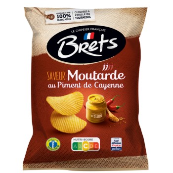 Bret's Saveur Moutarde Piment de Cayenne 125 Gr x 10
