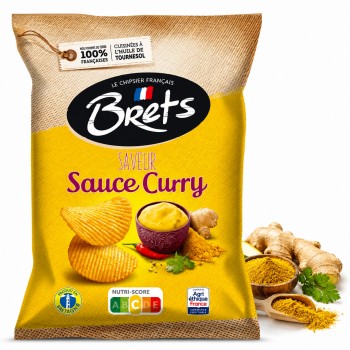 Bret's Saveur Sauce Curry 125 Gr x 10