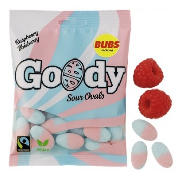 Bubs Goody Raspberry & Blueberry 90 Gr x 12