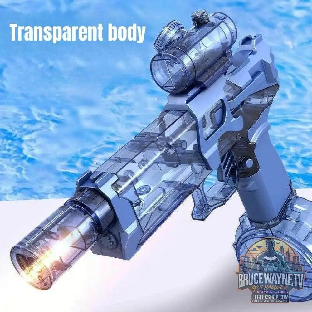 🔫 Pistolet à eau électrique haute pression – Rafales automatiques & LED - Legeekshop