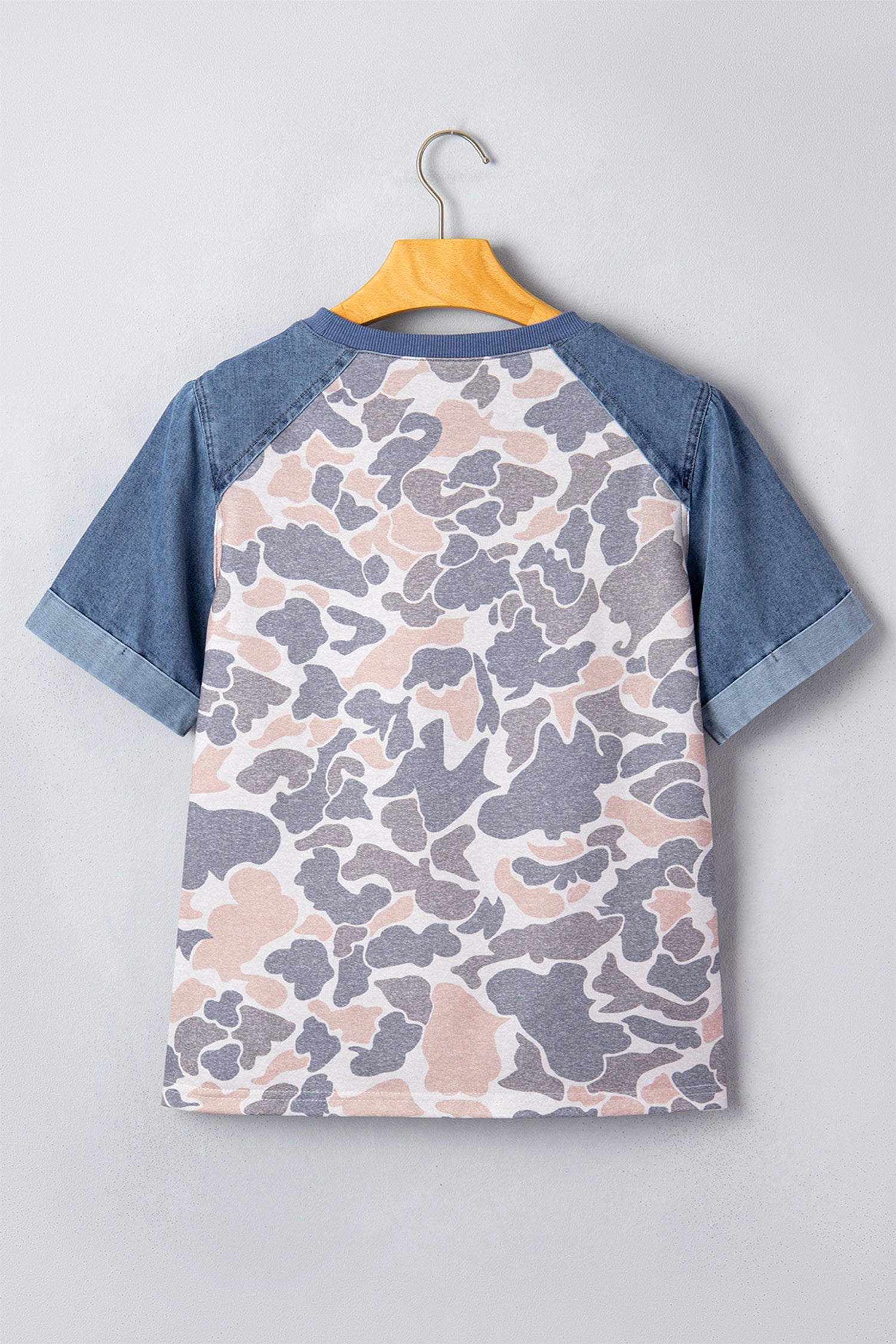 Multicolour Camouflage Print Denim — Tops/Tops & Tees, vue 5, LeGeekShop