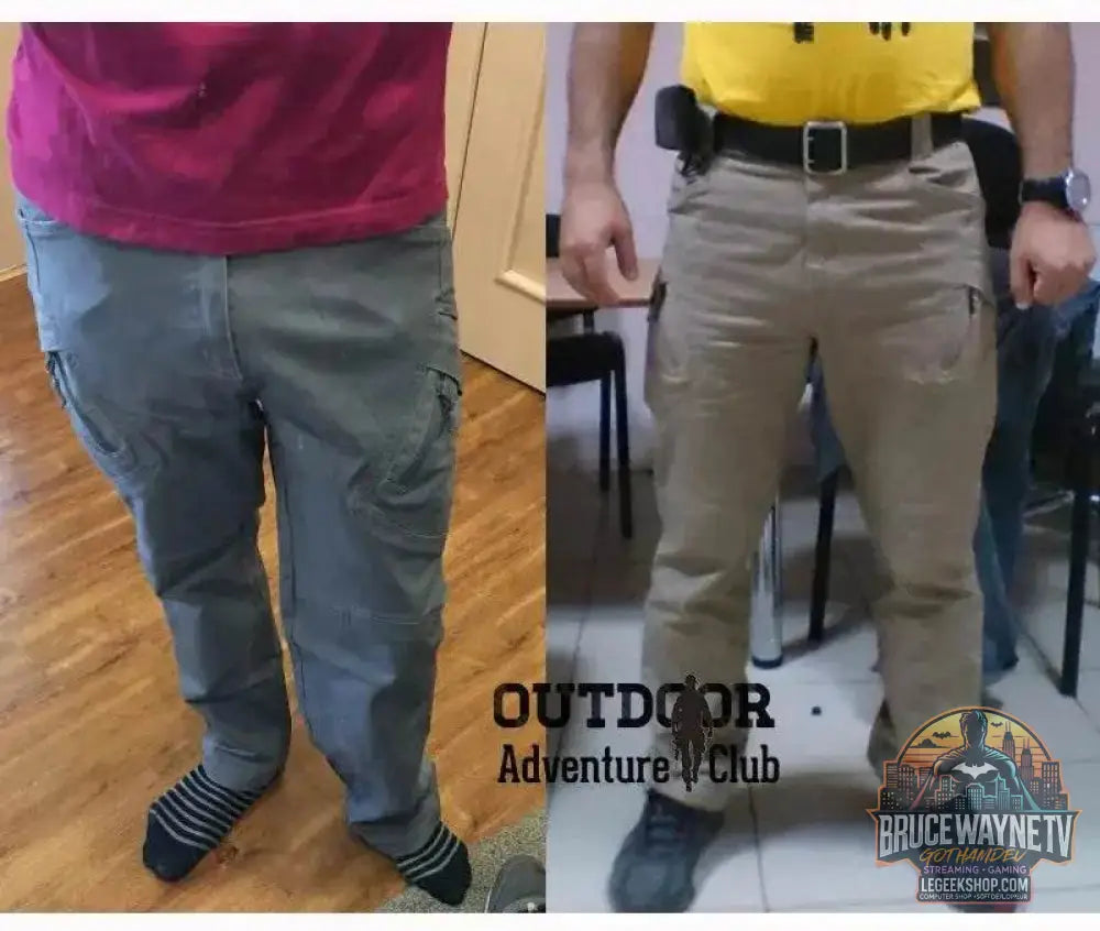 Pantalon Cargo Militaire en Coton pour Homme - ReFire Gear - Legeekshop