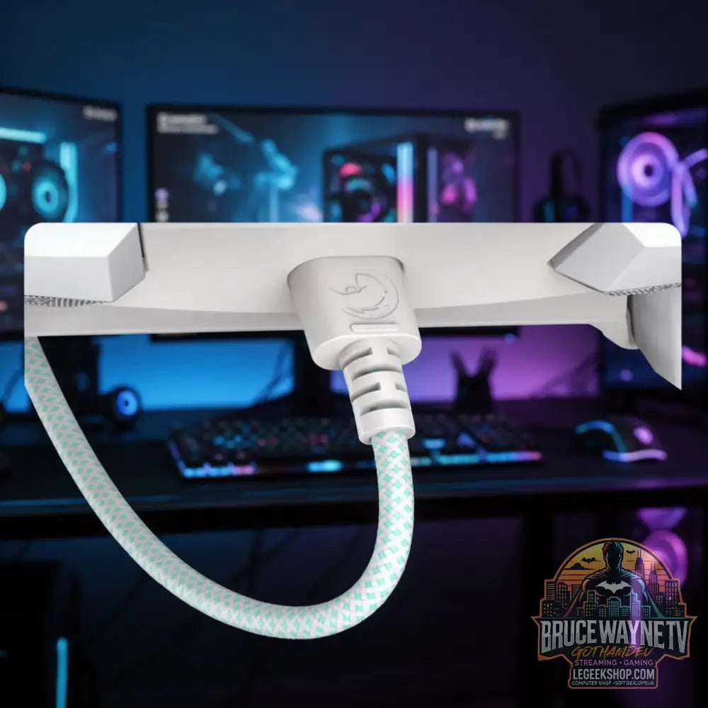 Câble tressé en nylon GameSir 3m — produit geek, vue 6, LeGeekShop