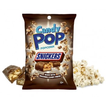 Candy Pop Snickers Popcorn 149 Gr x12