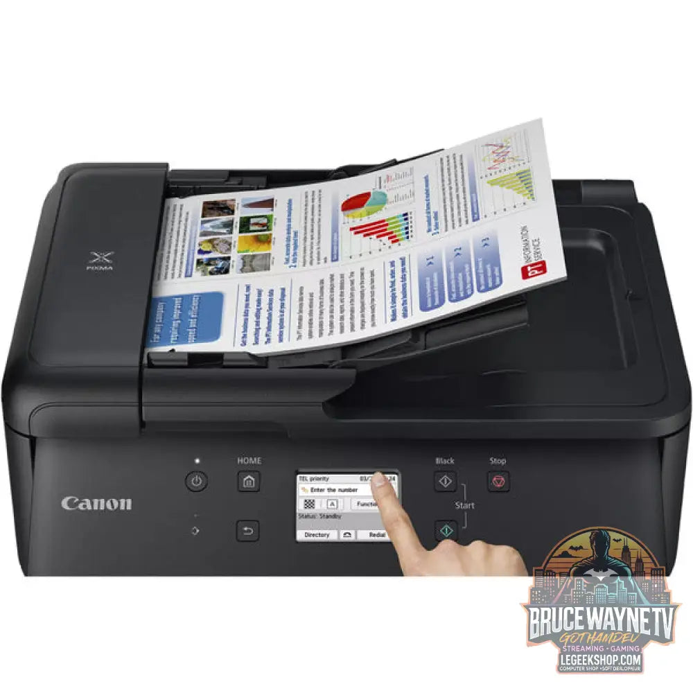 Canon PIXMA TR7650 - Canon - vue 7