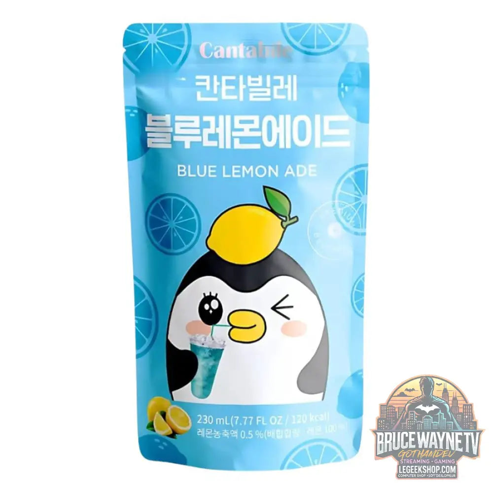 Cantabile Blue Lemon Ade limonade bleue de 230 ml (Paquet de 10) - Snacks & boissons importés