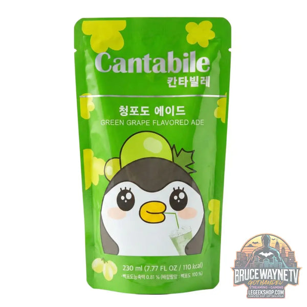 Cantabile Green Grape Ade boisson au goût de raisin de 230 ml (pack de 10) - Snacks & boissons importés