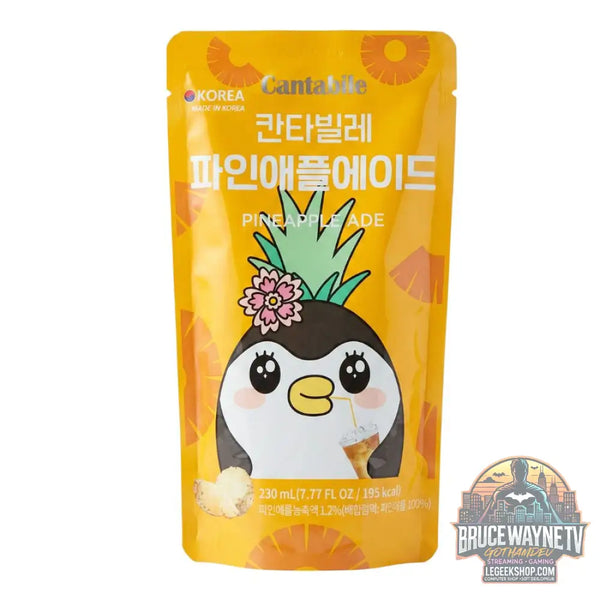 Cantabile Pineapple Ade boisson au goût d’ananas de 230 ml (Paquet de 10) - Snacks & boissons importés
