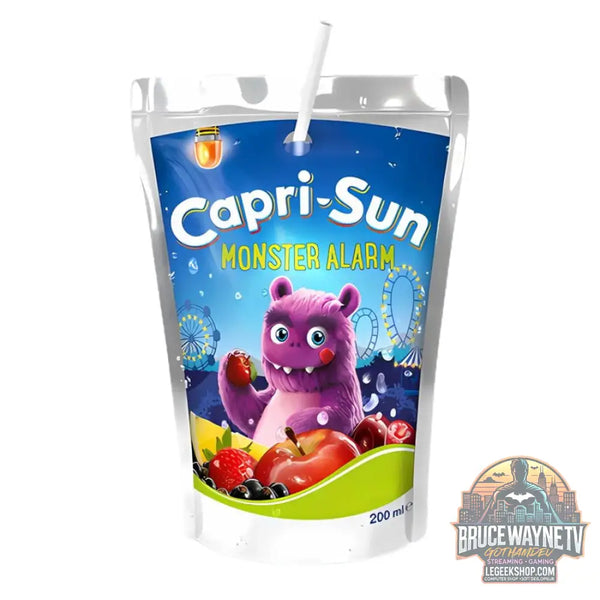 Capri Sun Monster Alarm boisson au goût de fruit de 200ml (Pack de 10) - Snacks & boissons importés