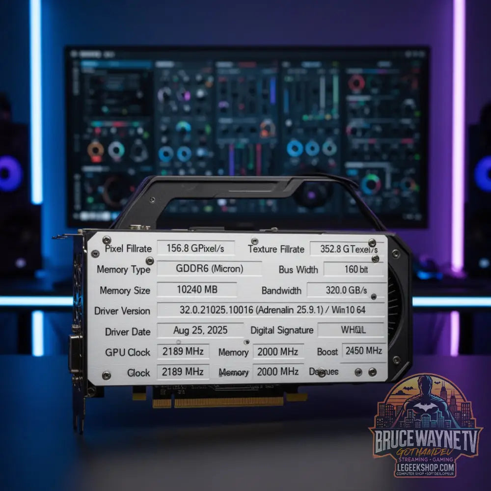 Carte graphique de jeu SOYO AMD Radeon… — produit geek, vue 4, LeGeekShop