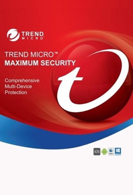 Trend Micro Maximum Security 3 Devices 3 Years - Trend Micro Key - GLOBAL