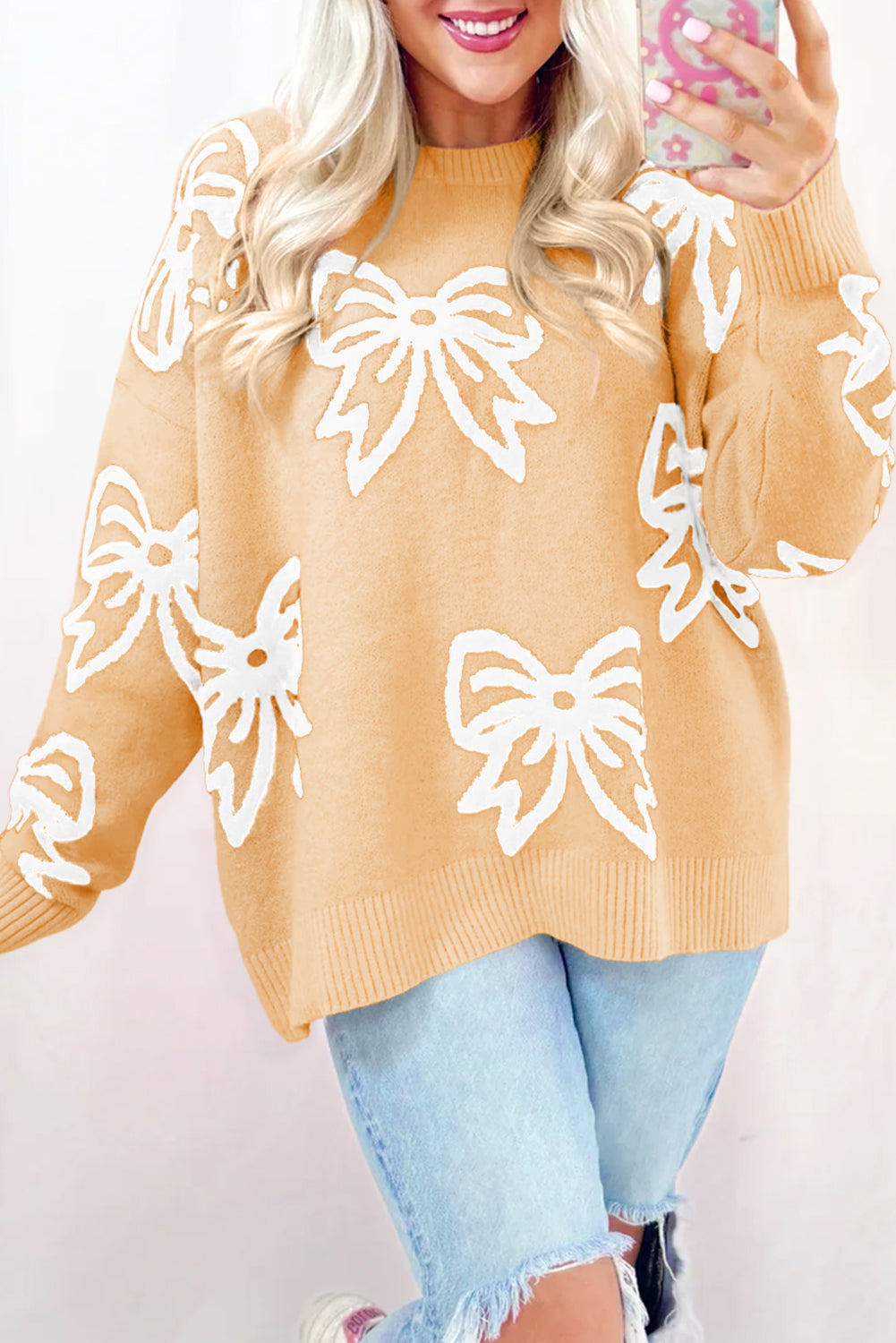 Pull femme épaules tombantes, ample