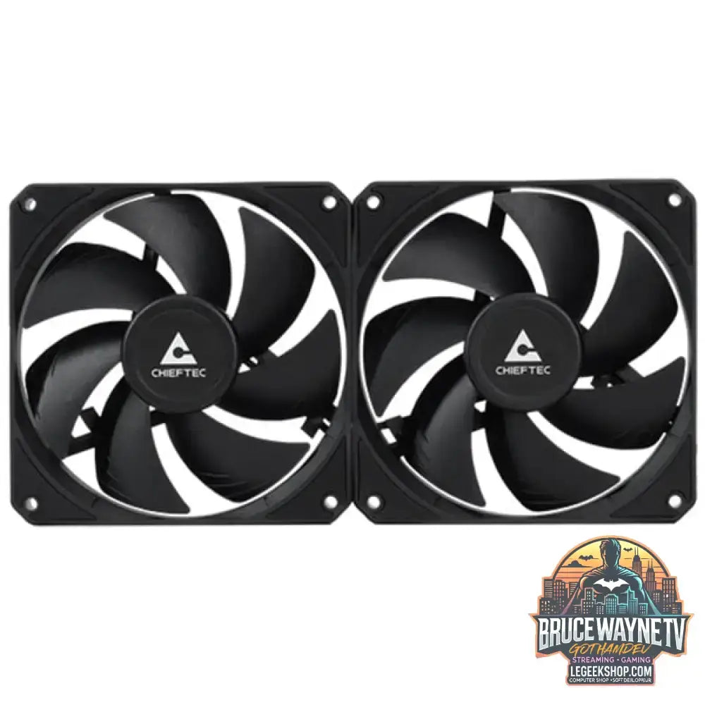 Chieftec ICEBERG 240 DARK, Wasserkühlung schwarz - Chieftec - vue 3