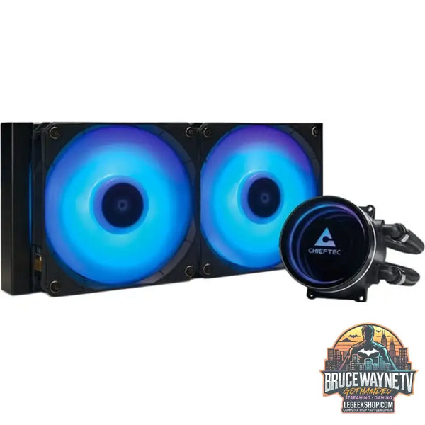 Chieftec ICEBERG 240 RGB, Wasserkühlung schwarz - Chieftec