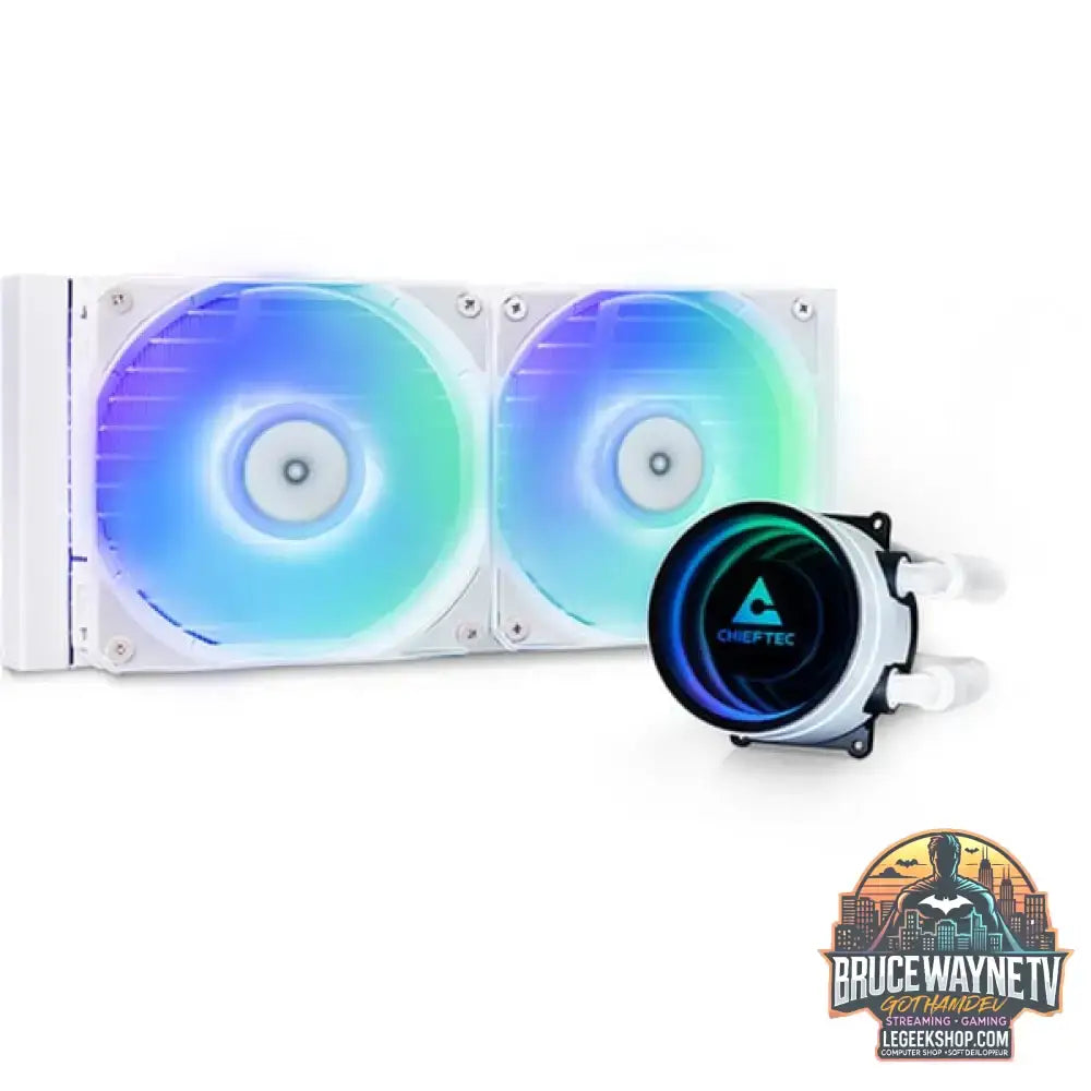 Chieftec ICEBERG 240-RGB-W, Wasserkühlung weiß - Chieftec - vue 2