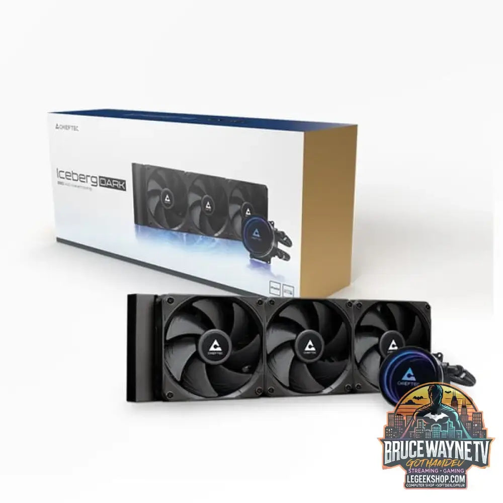 Chieftec ICEBERG 360 DARK, Wasserkühlung schwarz - Chieftec - vue 6