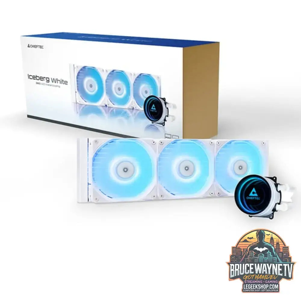Chieftec ICEBERG 360 RGB, Wasserkühlung weiß - Chieftec - vue 9