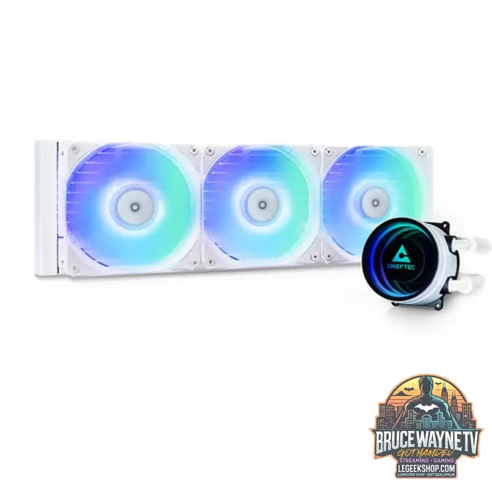 Chieftec ICEBERG 360 RGB, Wasserkühlung weiß - Chieftec - vue 2