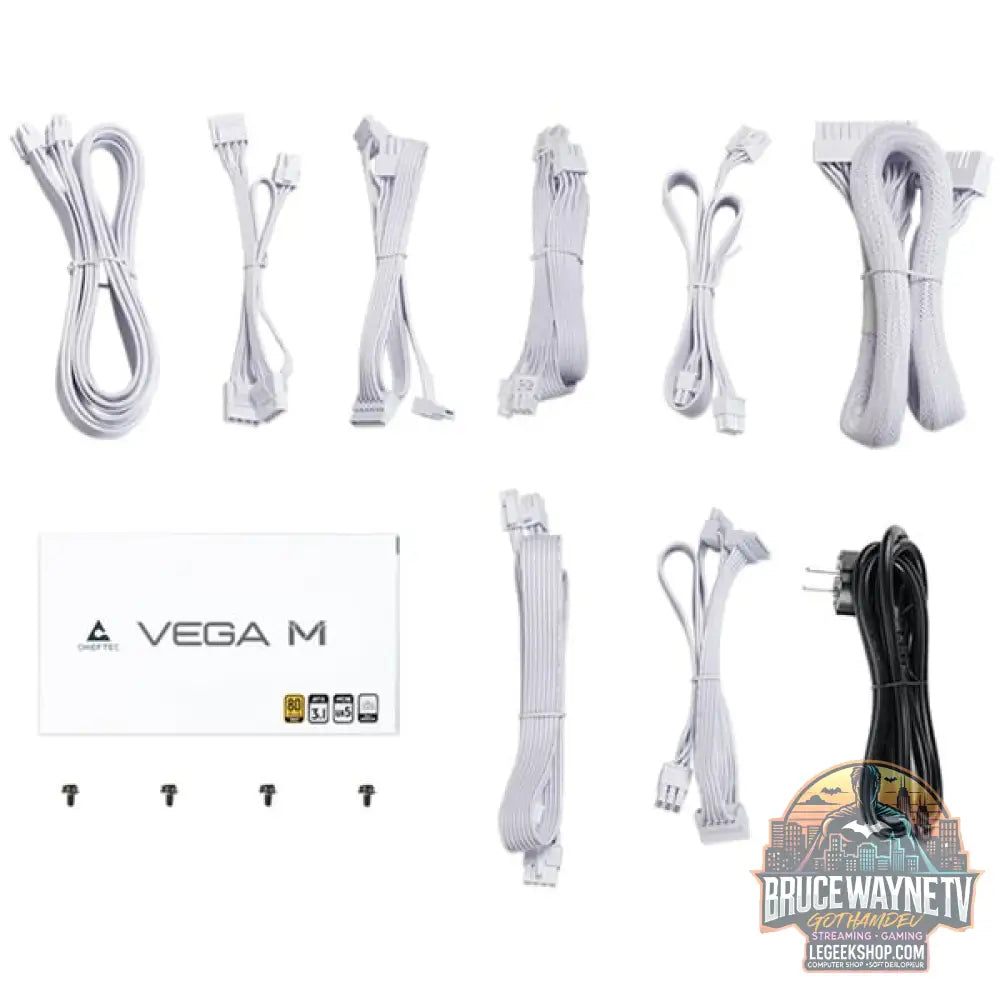 Chieftec Vega M 750W White, alimentation PC - Chieftec - vue 6