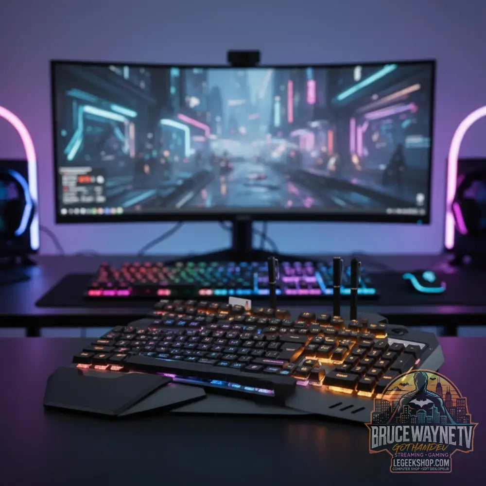 Clavier Gaming M — Clavier Gaming, vue 7, LeGeekShop