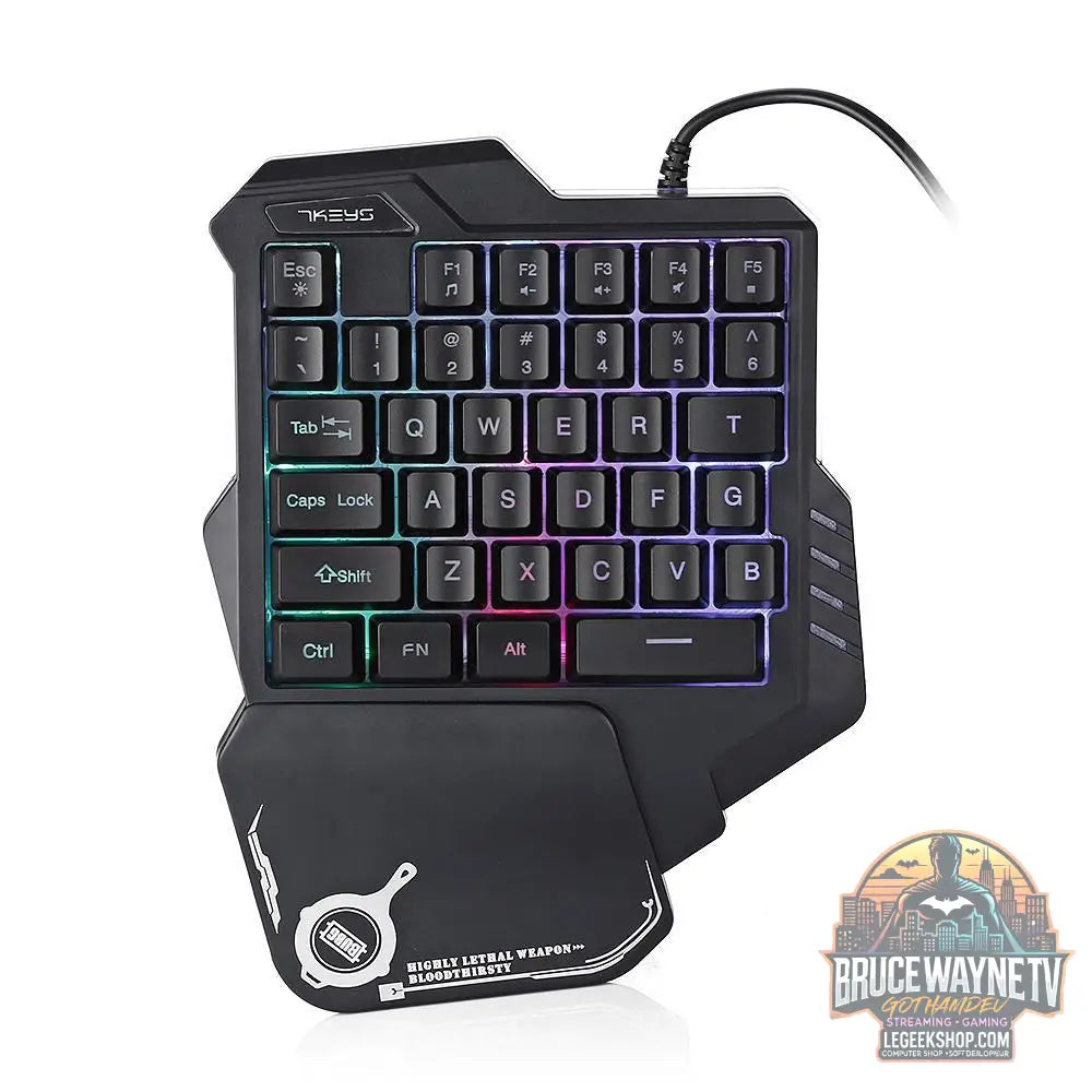 Clavier Gaming Mécanique Une Main RGB Portable Mini - G30 - Clavier Gaming