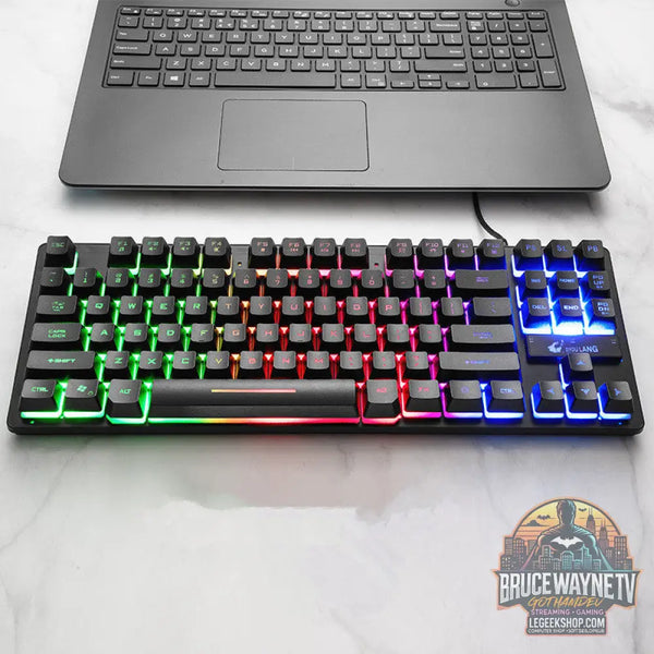 Clavier Mécanique Gaming RGB Rétroéclairé Pro Gamer - Keyboard - Clavier Gaming