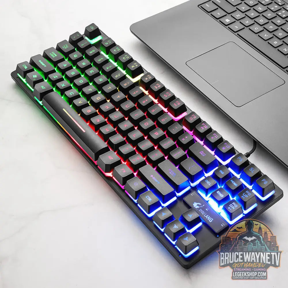 Clavier Mécanique Gaming RGB Rétroéclairé Pro Gamer - Keyboard - Clavier Gaming
