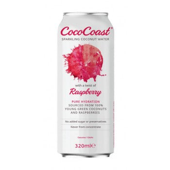 CocoCoast Raspberry Pétillant 320 ml x 24