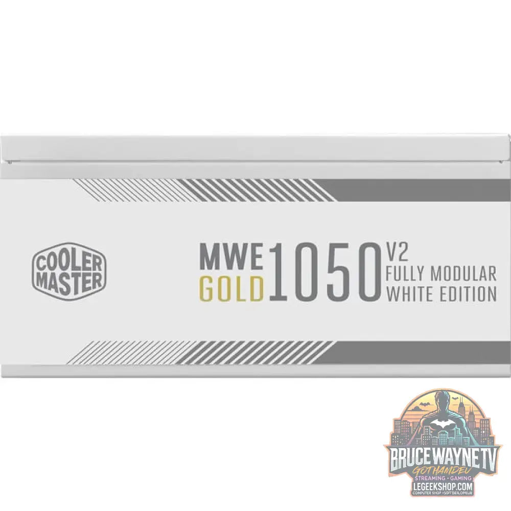 Cooler Master MWE 1050 V2 White, alimentation PC - Cooler Master - vue 6