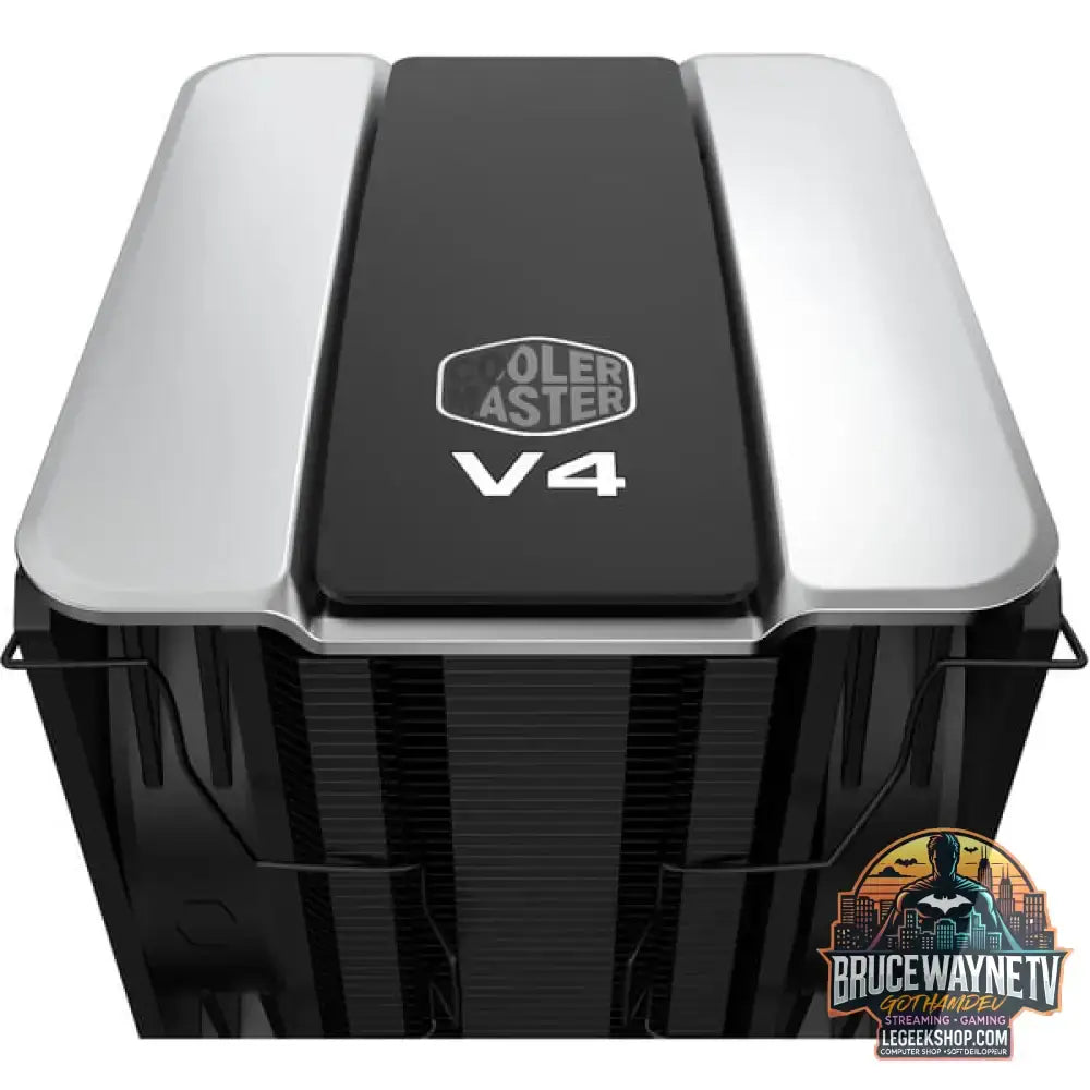 Cooler Master V4 ALPHA 3DHP, CPU-Kühler schwarz/silber, 120 mm - Cooler Master - vue 12