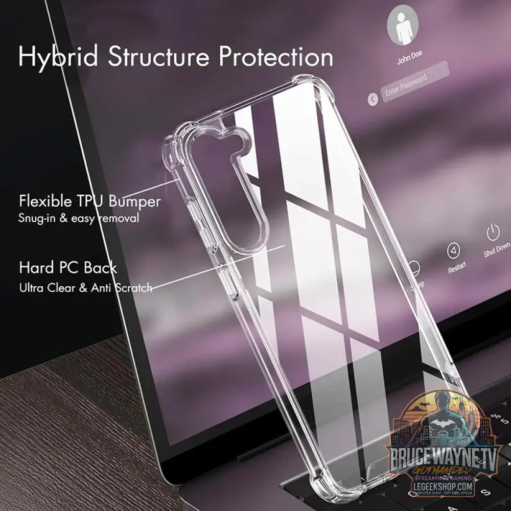 Coque Transparente Samsung Galaxy - Silicone Antichoc Ultra-Claire - Coque Téléphone
