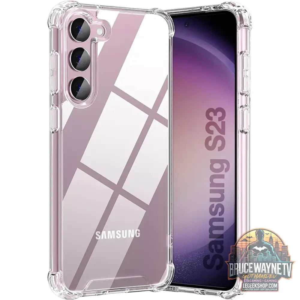 Coque Transparente Samsung Galaxy - Silicone Antichoc Ultra-Claire - Coque Téléphone