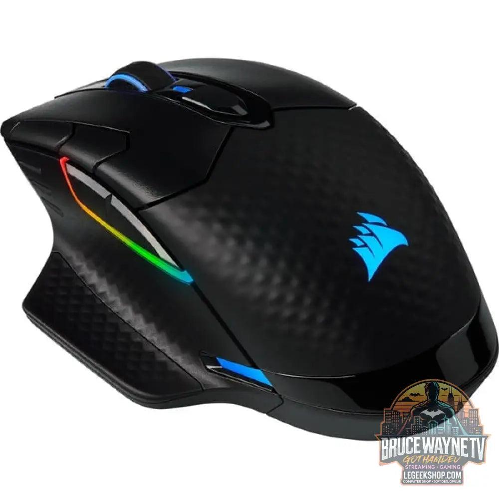 Corsair Dark Core RGB Pro, souris gaming - vue 3
