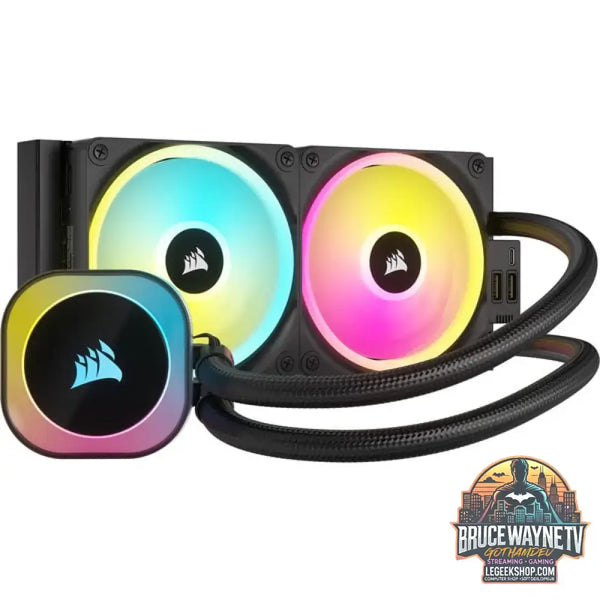 Corsair iCUE LINK H100i RGB, Wasserkühlung schwarz - Corsair