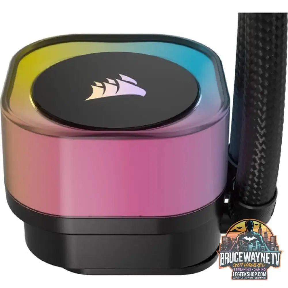 Corsair iCUE LINK H115i RGB, Wasserkühlung schwarz - Corsair - vue 9