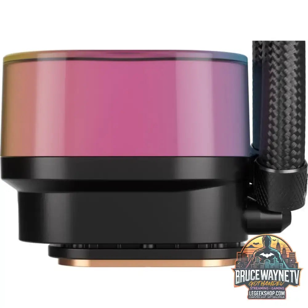 Corsair iCUE LINK H115i RGB, Wasserkühlung schwarz - Corsair - vue 5