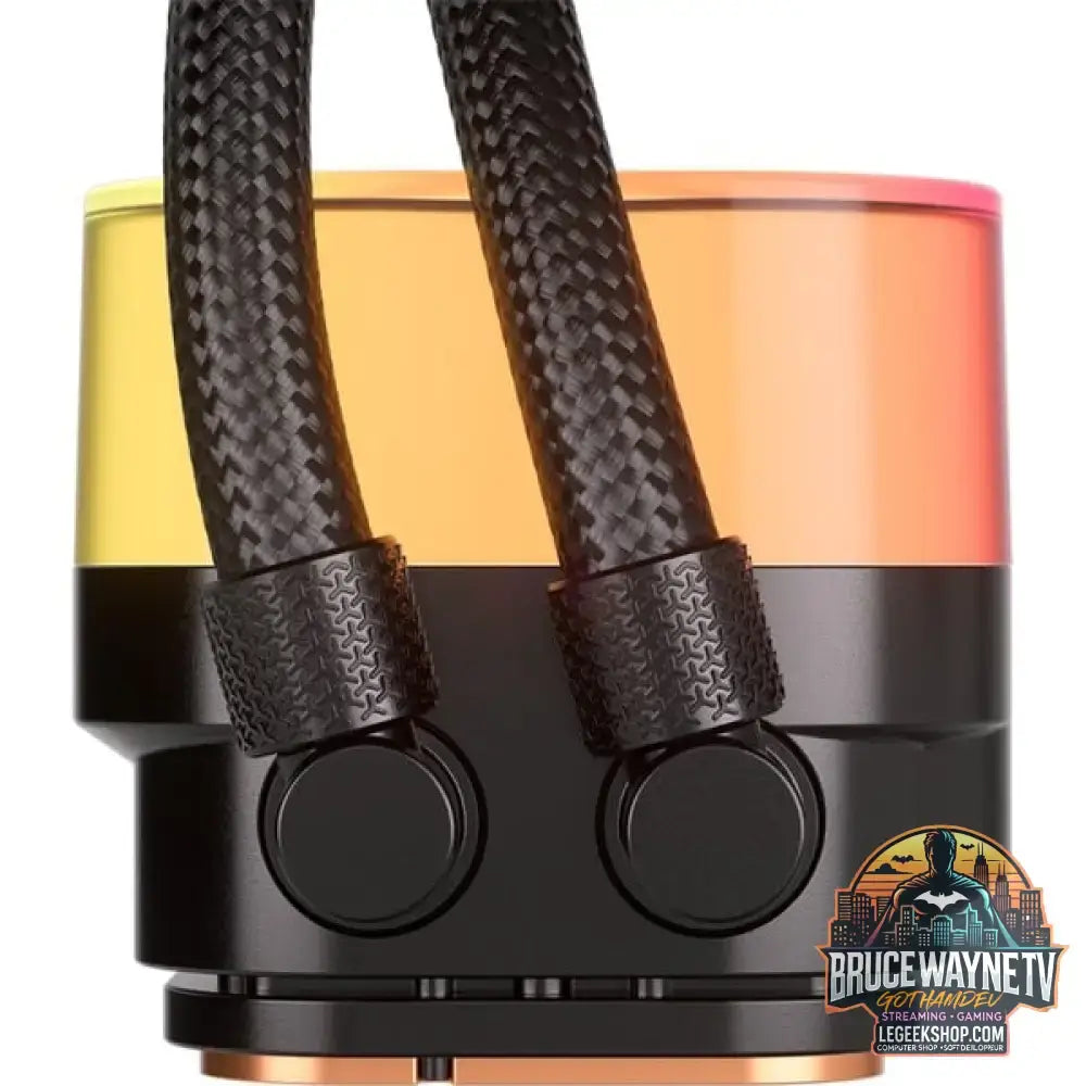 Corsair iCUE LINK TITAN 360 RX LCD RGB, Wasserkühlung schwarz - Corsair - vue 10