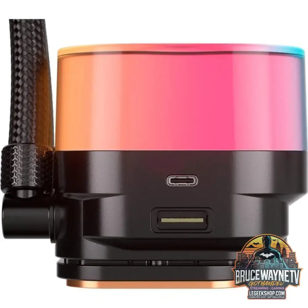 Corsair iCUE LINK TITAN 360 RX LCD RGB, Wasserkühlung schwarz - Corsair - vue 11