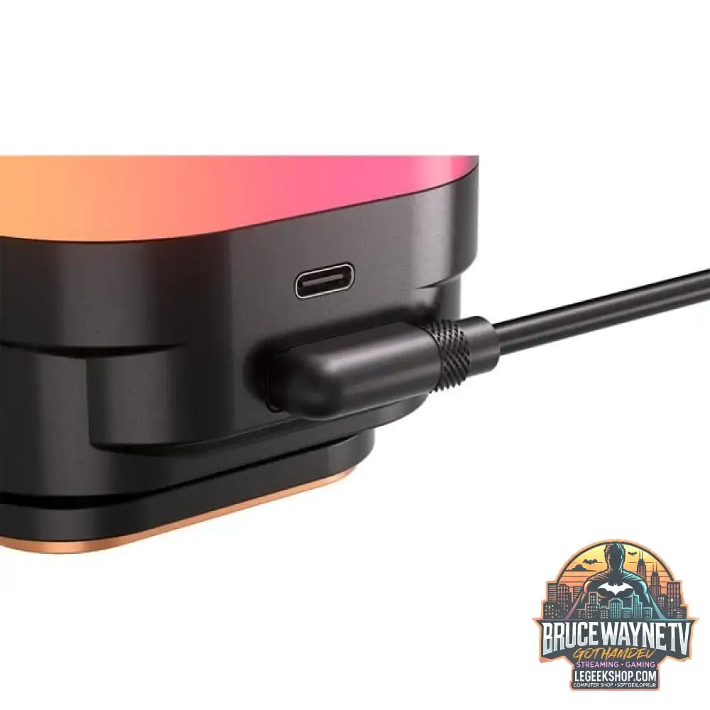 Corsair iCUE LINK TITAN 360 RX LCD RGB, Wasserkühlung schwarz - Corsair - vue 15