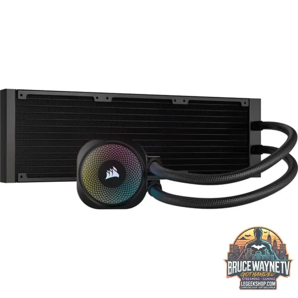 Corsair iCUE LINK TITAN 360 RX RGB, Wasserkühlung schwarz - Corsair - vue 4