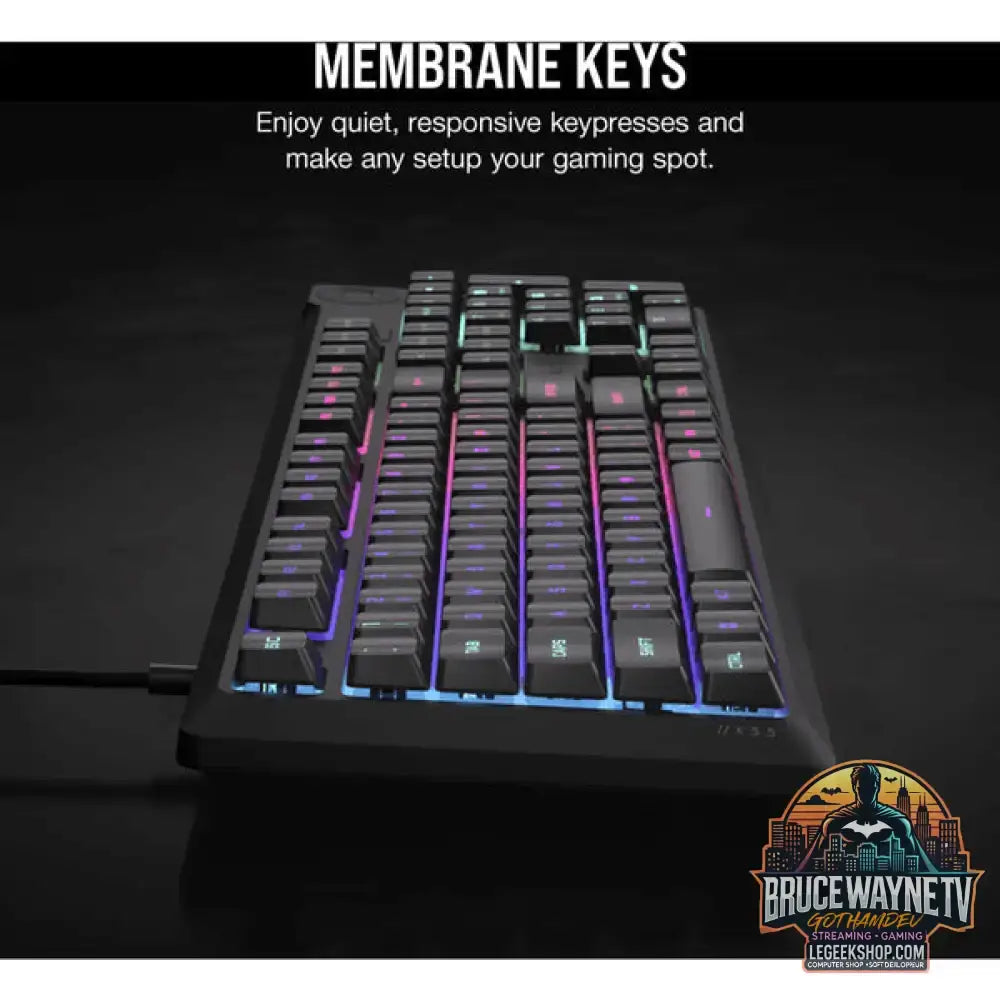 K55 CORE RGB - Corsair - vue 11