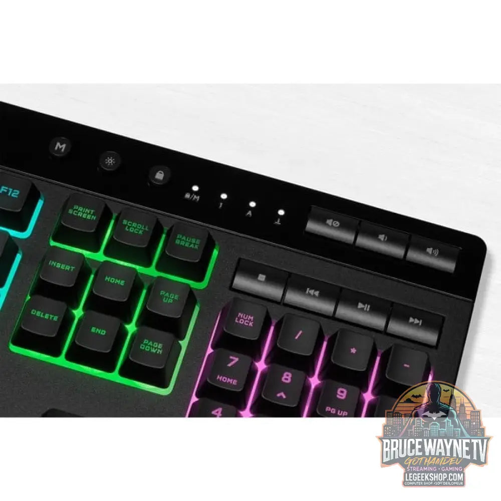 Corsair K55 RGB PRO, clavier gaming - vue 11