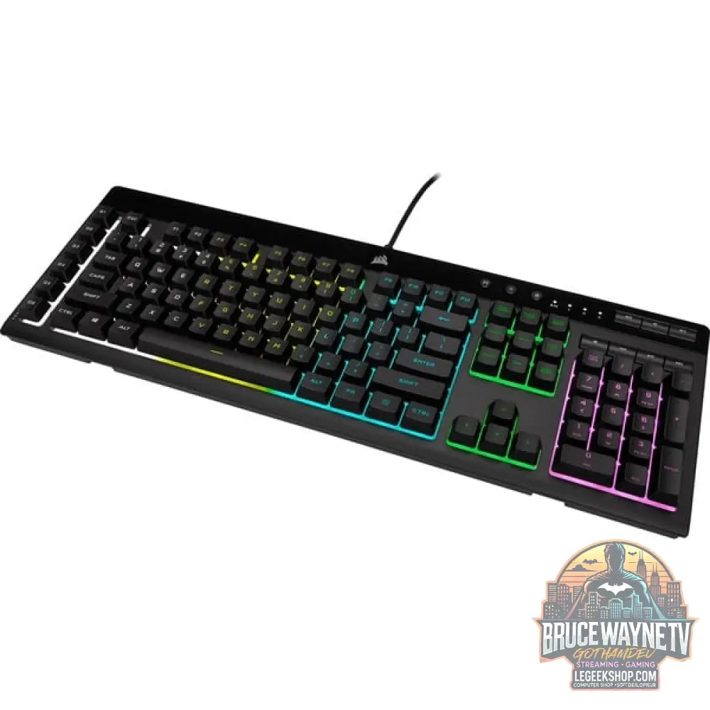 Corsair K55 RGB PRO, clavier gaming - vue 5