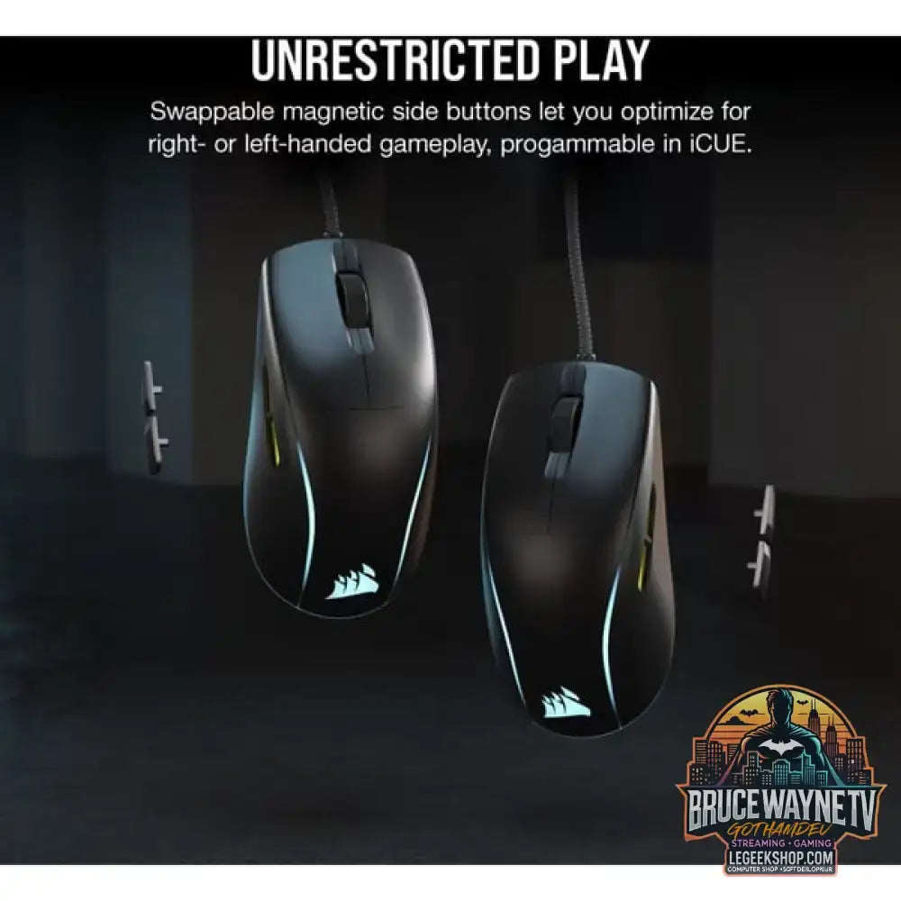 Corsair M75, souris gaming - vue 4