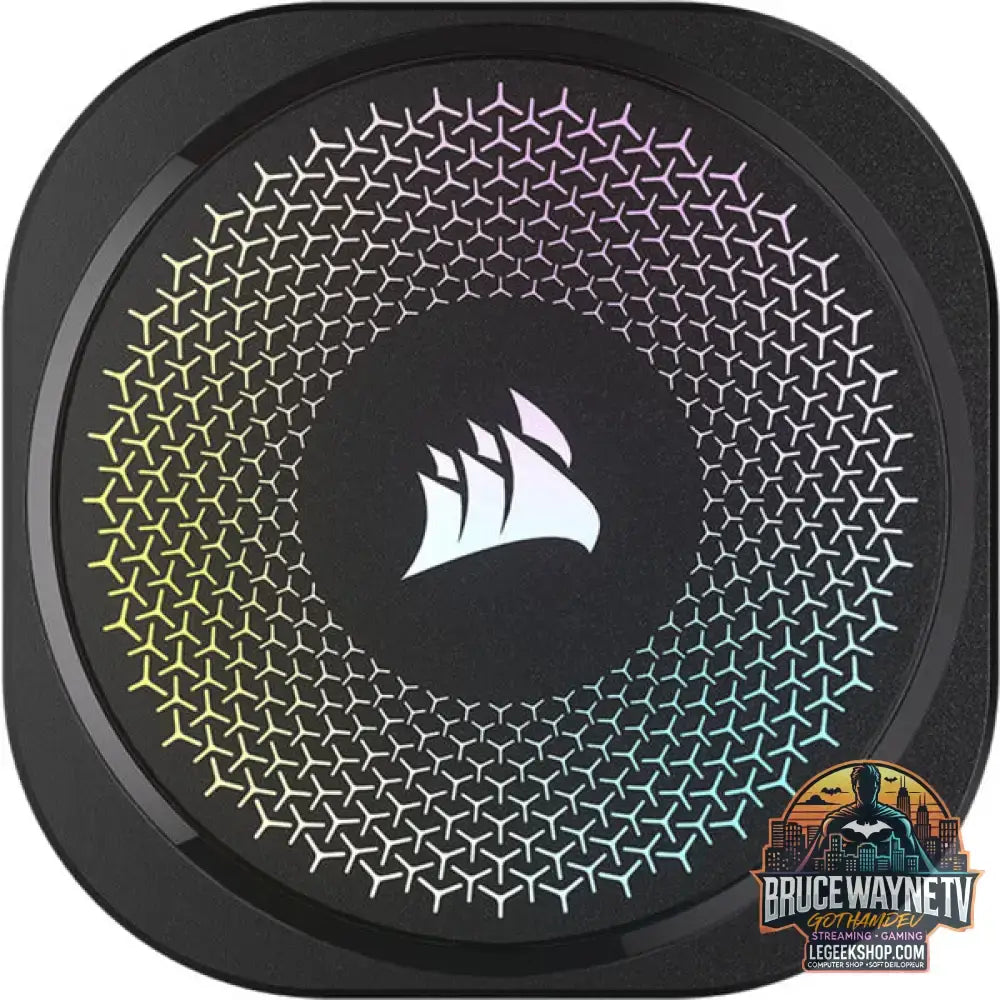 Corsair NAUTILUS 240 RS ARGB, Wasserkühlung schwarz - Corsair - vue 6