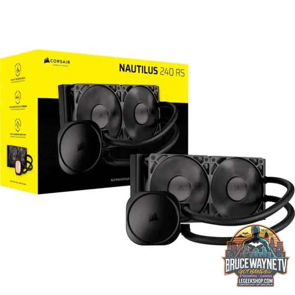 Corsair NAUTILUS 240 RS, Wasserkühlung schwarz - Corsair