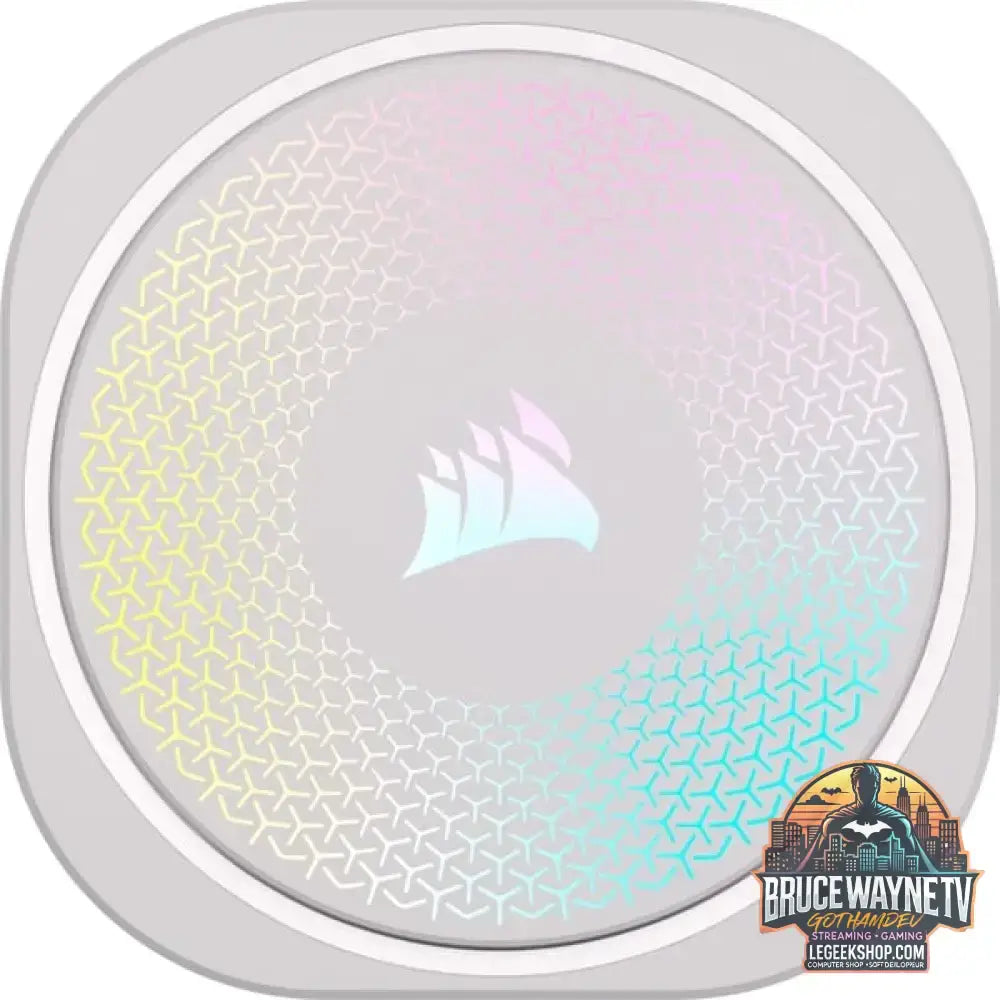 Corsair NAUTILUS 360 RS ARGB, Wasserkühlung weiß - Corsair - vue 6