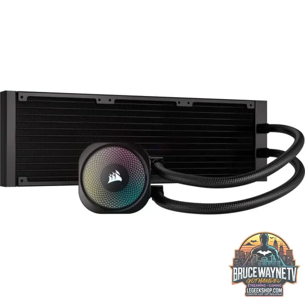 Corsair NAUTILUS 360 RS ARGB, Wasserkühlung schwarz - Corsair - vue 4