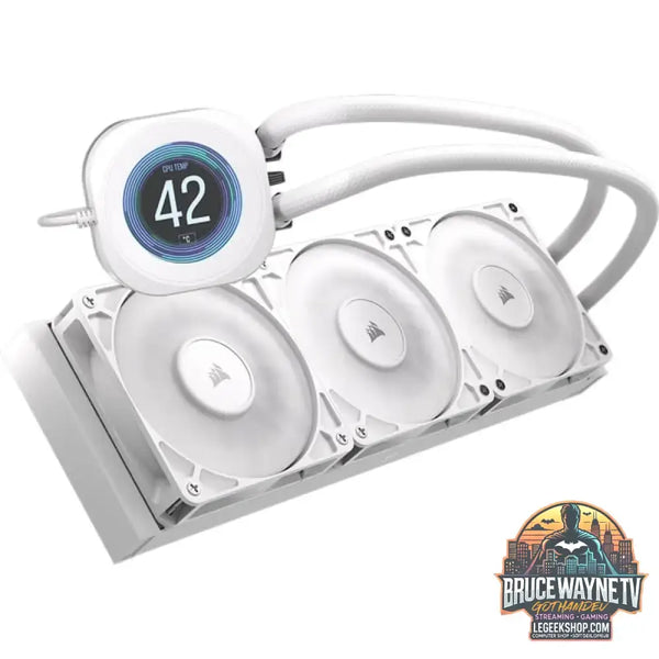 Corsair NAUTILUS 360 RS LCD, Wasserkühlung weiß - Corsair