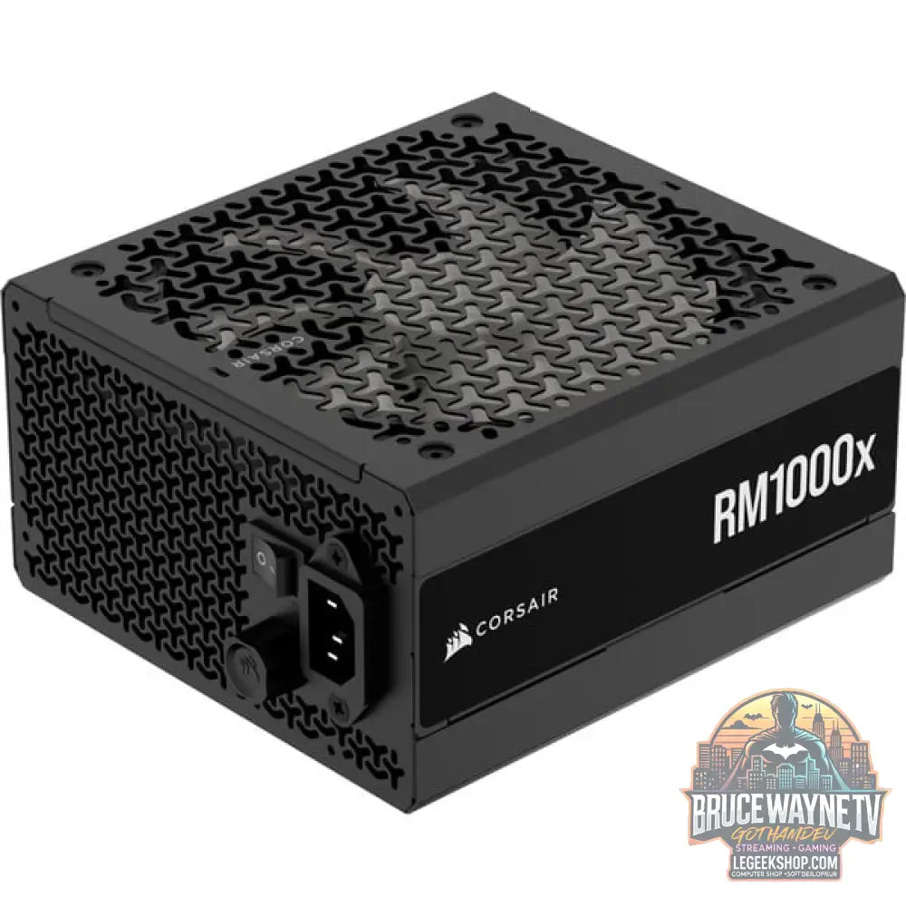 Corsair RM1000x (2024), alimentation PC - Corsair - vue 4